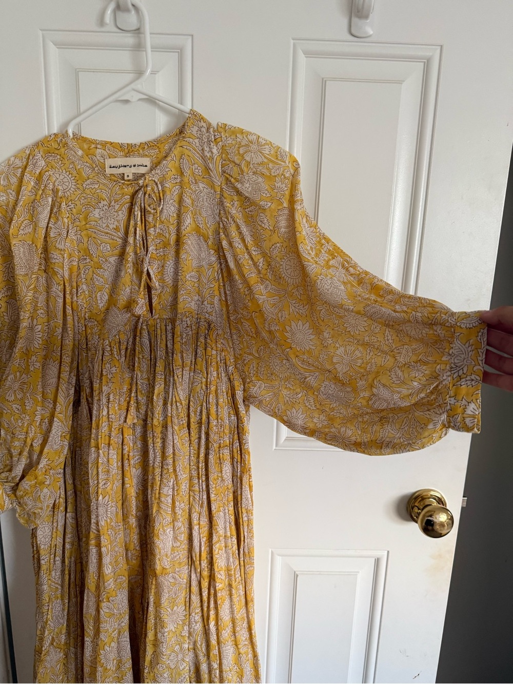 Daughters of India Kyra Midi Dress Cumin - Picture 5 of 5